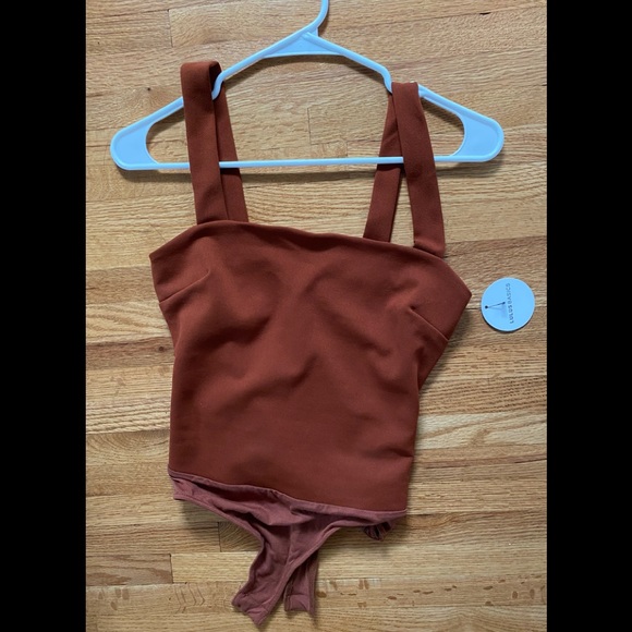 Tops - Lulu’s square neck thong body suit